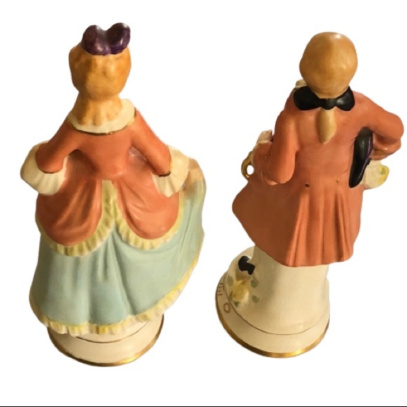 ⭐️Coventry USA⭐️Colonial Pair Fine Porcelain Lady 5012 B Man 5013 B Collectibles - Picture 11 of 13